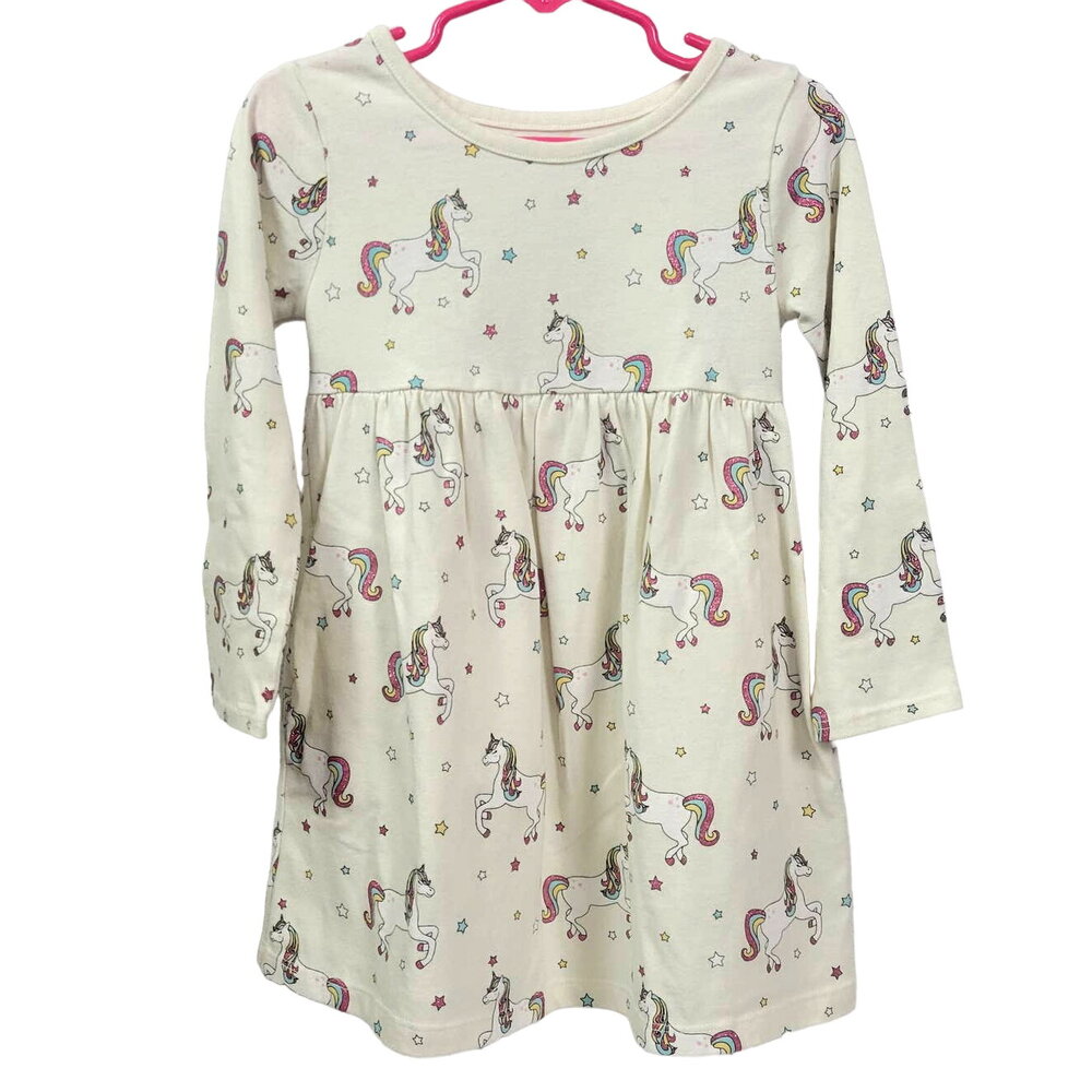 Wonder Nation Girls Long Sleeve Dress Size 3T